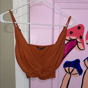 Cross Body Tank Top